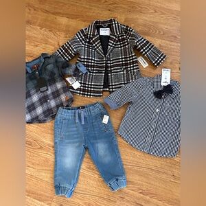 NWT Boys Lot 12-18 months Old Navy, 7 For All Mankind, OshKosh